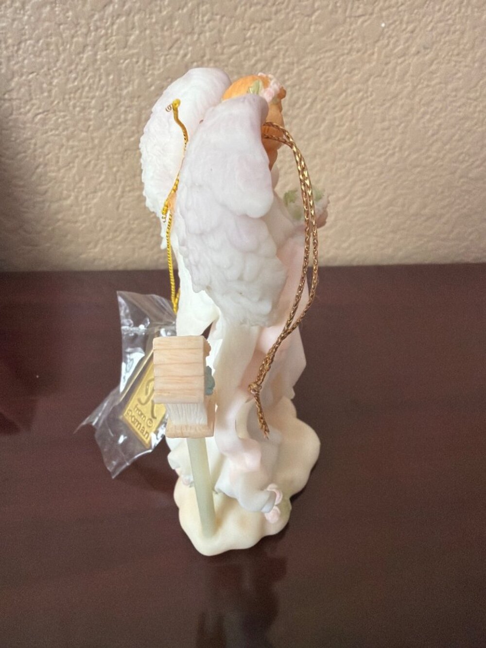 Seraphim Classics Claire & Iris Angel Ornaments Vintage Lot of 2 Roman Inc - Picture 7 of 9